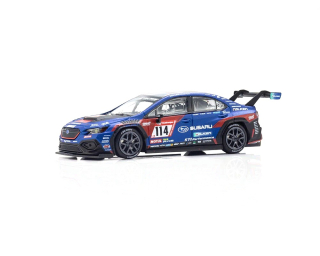 Subaru WRX STI #114 C. van Dam/T.Schrick/H.Yamauchi/T.Iguchi NBR 2023 With LED With Book 1:64 Kyosho