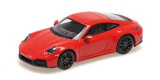 Porsche 911 (992.2) Carrera GTS 2024 red 1:43 Minichamps