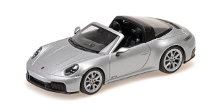 Porsche 911 (992.2) Targa 4 GTS 2024 silver 1:43 Minichamps