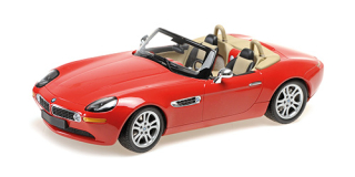 BMW Z8 Roadster 2000 red 1:18 Minichamps 