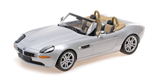 BMW Z8 Roadster 2000 silver 1:18 Minichamps 