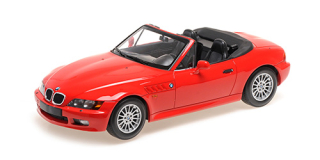 BMW Z3 Roadster 1997 red 1:18 Minichamps 