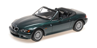 BMW Z3 Roadster 1997 dark green metallic 1:18 Minichamps 