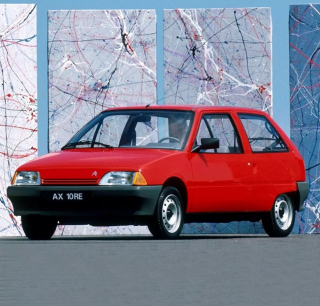 Citroën AX 10RE 1986 red 1:18 Norev