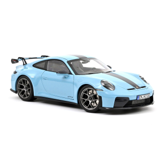 Porsche 911 GT3 Weissach Package 2025 gulf blue 1:18 Norev