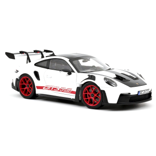 Porsche 911 GT3 RS Weissach Package 2022 white/red 1:18 Norev