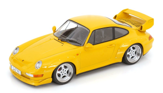 Porsche 911 993 GT2 Coupe 1996 Speedline Rims yellow 1:18 KK Scale