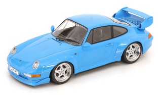 Porsche 911 993 GT2 Coupe 1996 Speedline Rims light blue 1:18 KK Scale