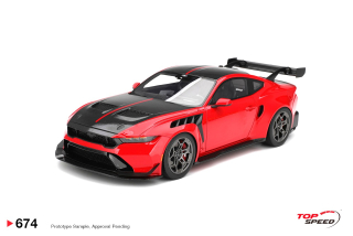 Ford Mustang GTD 2025 race red 1:18 TopSpeed Models 