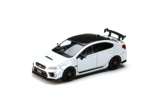 Subaru S208 NBR Challenge Package crystal white pearl 1:64 Hobby Japan