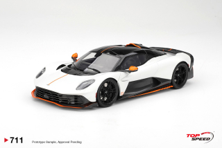 Aston Martin Valhalla 2025 lunar white 1:18 TopSpeed Models 