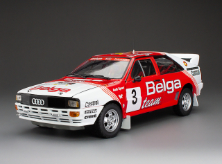 Audi Quattro A1 #3 M.Duez/W.Lux Winner Lotto Haspengouw Rally 1983 1:18 Sun Star