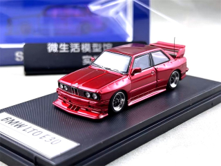 BMW E30 red 1:64 Street Weapon