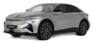 Alpine A390 GT 2025 argent mercure 1:18 OttOmobile