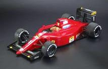 Ferrari F1 641/2 #1 A.Prost Winner Mexico GP 1990 with Pilot Figure 1:12 GP Replicas