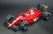 Ferrari F1 641/2 #2 N.Mansell Winner Portugal GP 1990 with Pilot Figure 1:12 GP Replicas