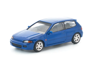 Honda Civic (EG6) captiva blue 1:64 Pop Race