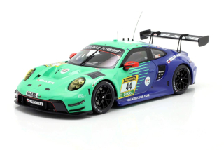Porsche 911 GT3 R Falken Motorsports #44 Eriksson/Heinemann/Menzel/Ragginger 24H Nürburgring 2024 1:18 Ixo Models