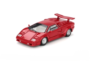 Lamborghini Countach 1988 25th Anniversary red 1:64 Mini GT