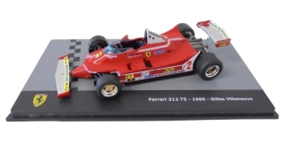 Ferrari F1 312 T5 #2 Gilles Villeneuve 1980 1:43 Altaya