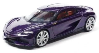 Koenigsegg Gemera 2024 purple metallic 1:43 Solido