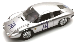Porsche 356B Carrera 2000 GS/GT Team Porsche System Engineering #74 Klass/Neerpasch Targa Florio 1964 1:18 Tecnomodel