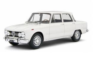 Alfa Romeo Giulia Super 1969 white 1:18 Laudoracing Model