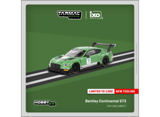 Bentley Continental GT3 2018 green 1:64 Tarmac