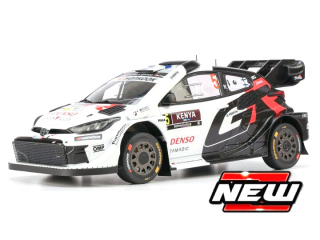 Toyota GR Yaris Rally1 #5 Pajari/Salminen Safari Rallye Kenya 2025 1:18 Ixo Models