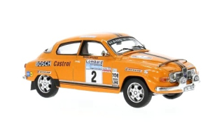 Saab 96 V4 #2 Blomqvist/Sylvan RAC Rally 1974 1:43 Ixo Models