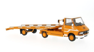 Citroen C35 D 1980 orange/white 1:43 Ixo Models