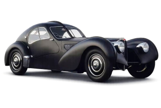 Bugatti Type 57 SC Atlantic 1937 black 1:12 Norev