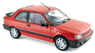 Peugeot 309 GTI 1998 red 1:18 Norev