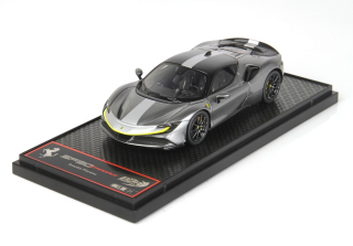 Ferrari SF90 Stradale Metallic Iron Grey 1:43 B.B.R.