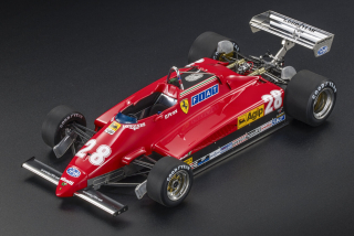 Ferrari F1 126C2 late version #28 D.Pironi Winner Holland Zandvoort GP 1982 1:18 GP Replicas