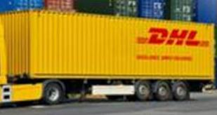 Container Trailer DHL 1:24 Solido