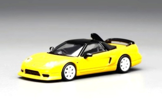 Honda NSX-R (NA2) GT Coupe 1992 yellow/black 1:64 Motorhelix 