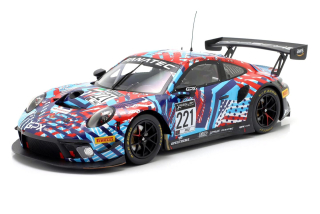 Porsche 911 991-2 GT3 R Team GPX Martini Racing #221 Lietz/Christensen/Estre Test Days 24H Spa 2022 1:18 Ixo Models