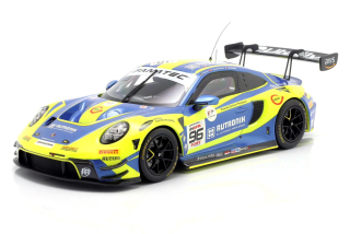 Porsche 911 992 GT3 R Rutronik Racing #96 Andlauer/Müller/Niederhauser 9th 24H Spa 2024 1:18 Ixo Models