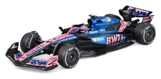 BWT Alpine A525 #43 Franco Colapinto 2025 with Helmet 1:43 Bburago