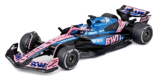 BWT Alpine A525 #10 Pierre Gasly 2025 with Helmet 1:43 Bburago