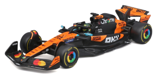 McLaren MCL39 #81 Oscar Piastri 2025 with Helmet 1:43 Bburago