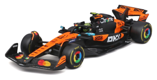 McLaren MCL39 #4 Lando Norris 2025 with Helmet 1:43 Bburago