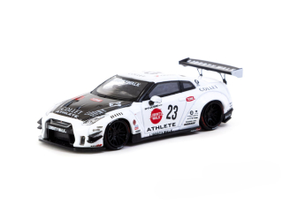 Nissan GT-R R35 *LB-WORKS* Type 2 White Athlete X Collet In A LB Limited Tin Can 2025 1:64 Tarmac