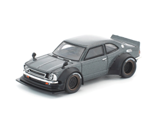 Toyota Corolla KE25 grey 1:64 Pop Race Limited