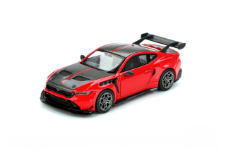 Ford Mustang GTD 2025 race red 1:64 Mini GT
