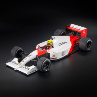 McLaren MP4/6 #1 A.Senna Pole Position and Winner Monaco GP 1991 with Pilot Figure 1:12 GP Replicas