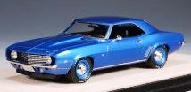 Chevrolet Camaro Copo ZL1 Coupe 1969 blue metallic 1:43 Stamp Models