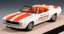 Chevrolet Camaro SS Cabriolet Official Pace Car 53th Indianapolis 500 Mile Race 1969 1:43 Stamp Models