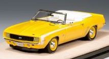 Chevrolet Camaro SS/RS Cabriolet Open 1969 yellow 1:43 Stamp Models